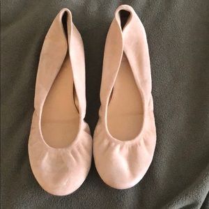 J. Crew Blush Ballet Flats